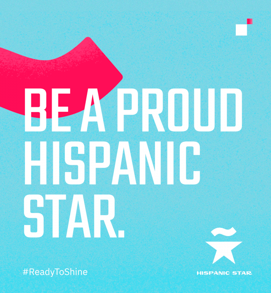 Social Media Asset - Be a proud Hispanic Star